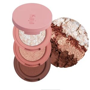 KAJA Beauty Bento Bouncy Eyeshadow
Trio ~Coral Sunrise - Full Size